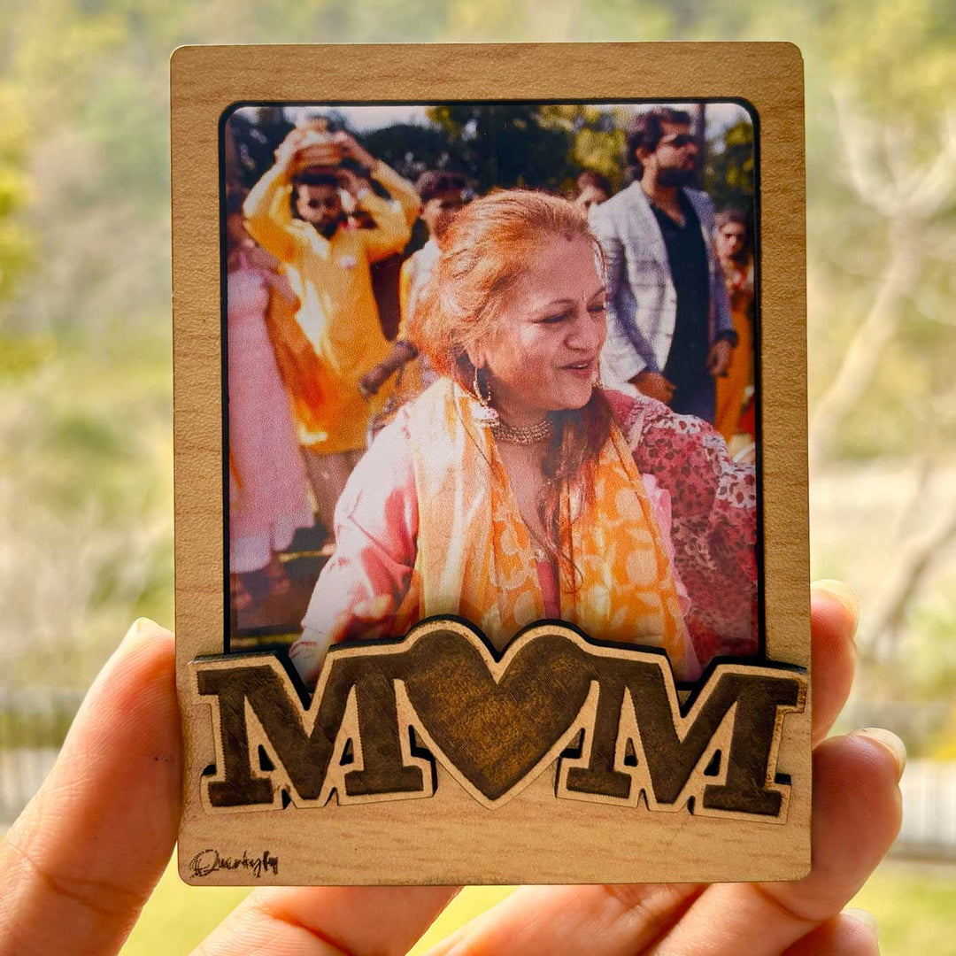 Photo Personalized "MOM I LOVE YOU" Hamper For Mothers | Set of 6