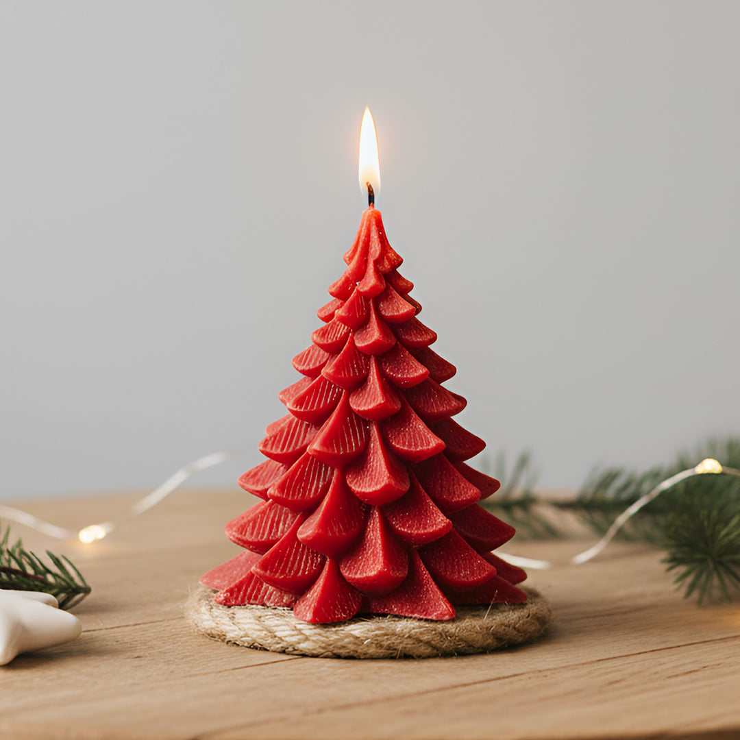 Handmade Christmas Tree Soy Wax Scented Candle