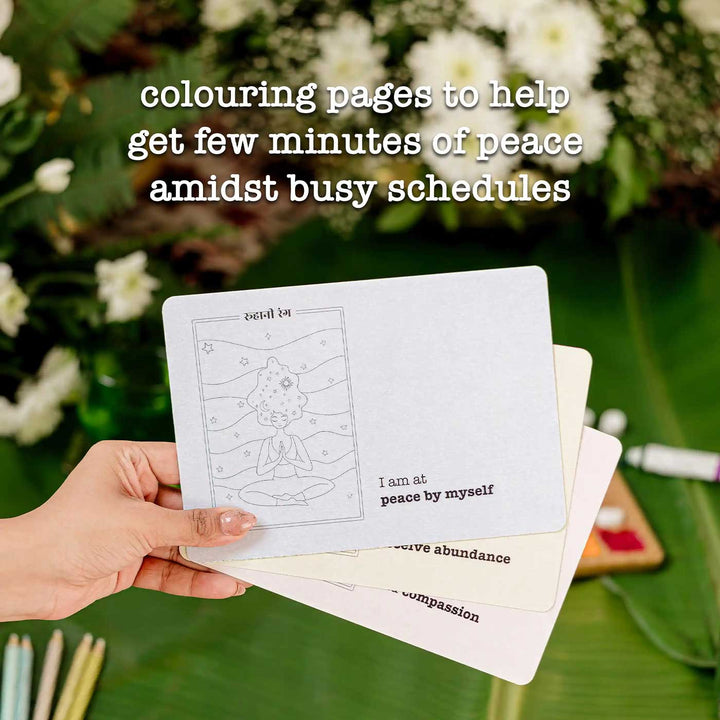 Handmade 2025 Affirmations Desk Calendar