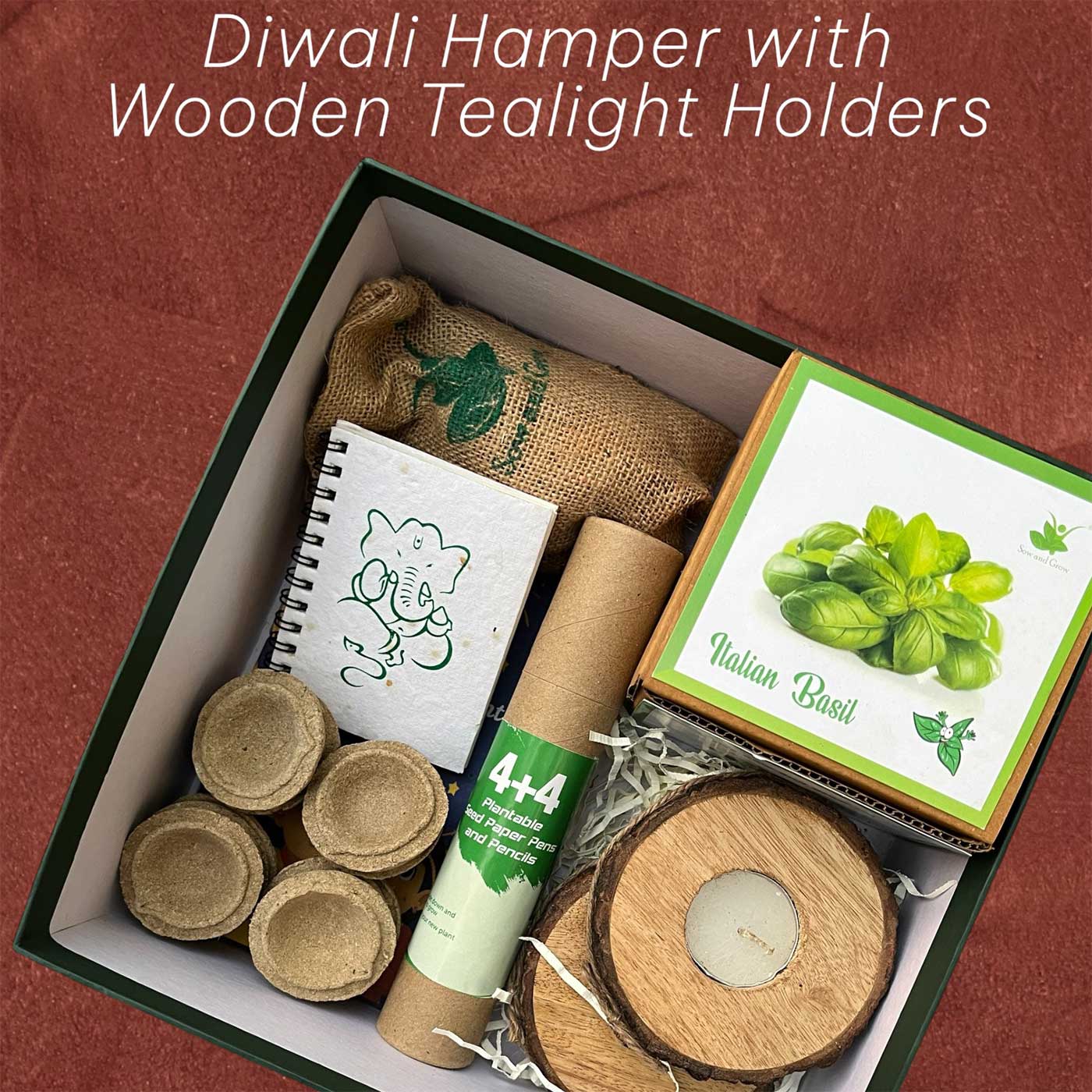 Buy Handmade Diwali Mega Box Gift Hamper | Set of 21 Online On Zwende