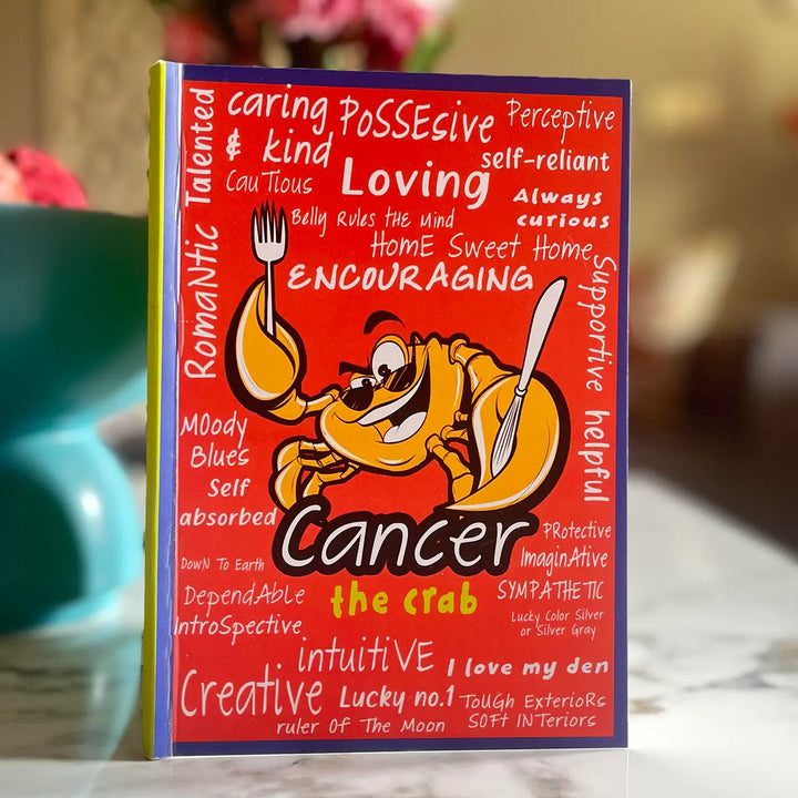 Printed Cancer Theme Ruled Notebook | A5 | 50 Pages