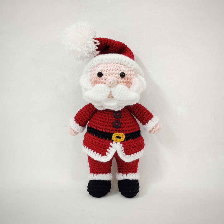 Handmade Crochet Santa Claus Toy Crochet | Secret Santa Gift Ideas