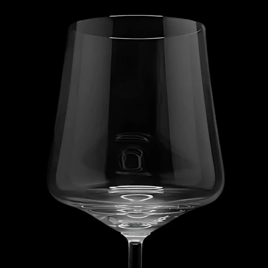 Personalized Engraved Monogram Design Wine Glass | 435 ML