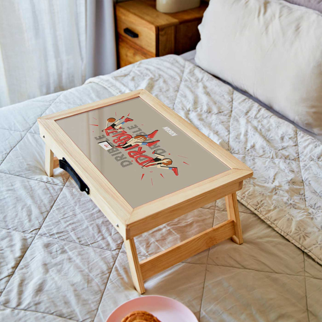 Personalized Basketball Fever Boy Theme Wooden Foldable Desk