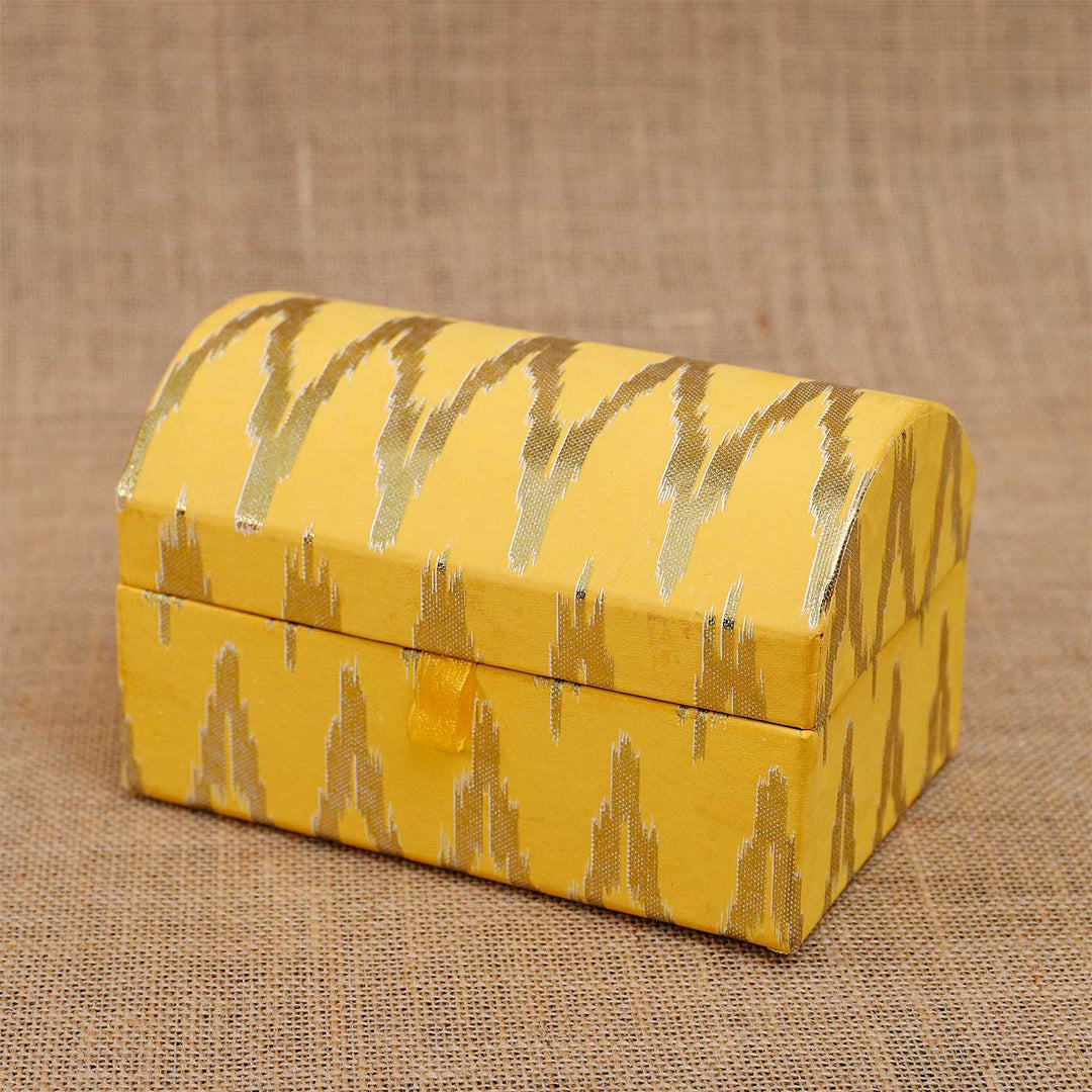 Handmade Ikat Sandook Paper Gift Box