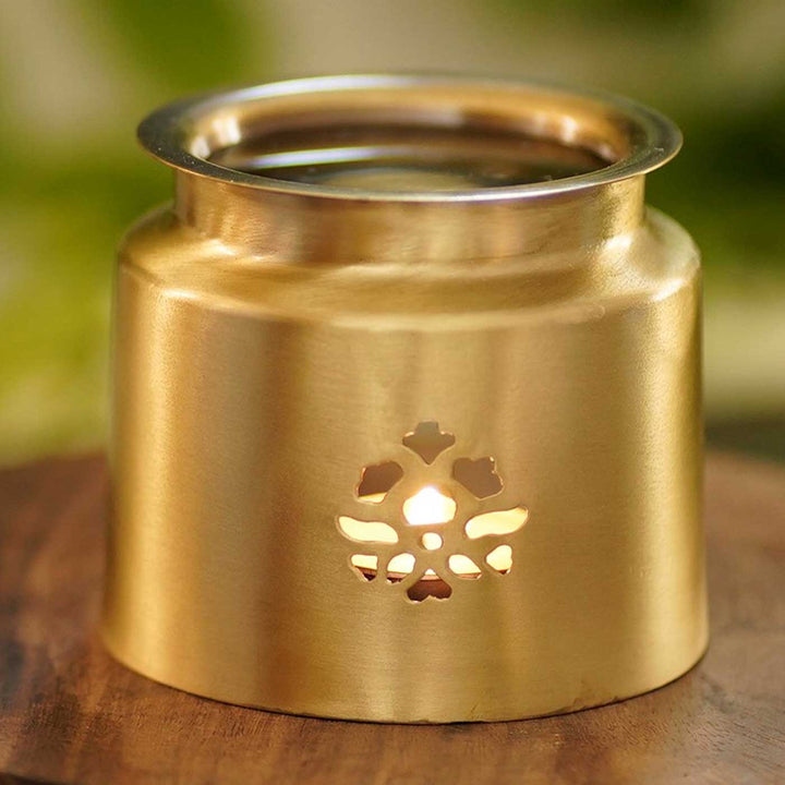 Handmade Mogra Brass Aroma Diffuser