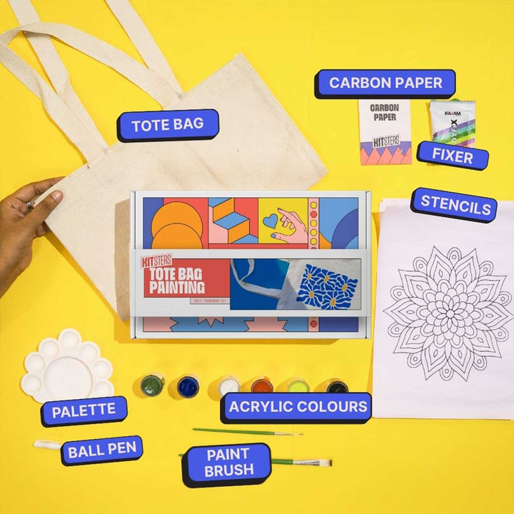 Tote Bag Painting DIY Kit