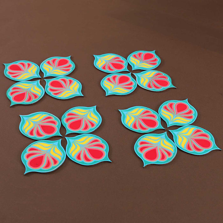 Handmade Tarangmala Motif Paper Rangoli
