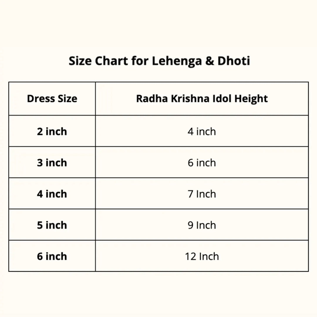 Hand Embroidered Zardozi Divya Raas Art Silk Radha & Krishna Poshak (Dress)