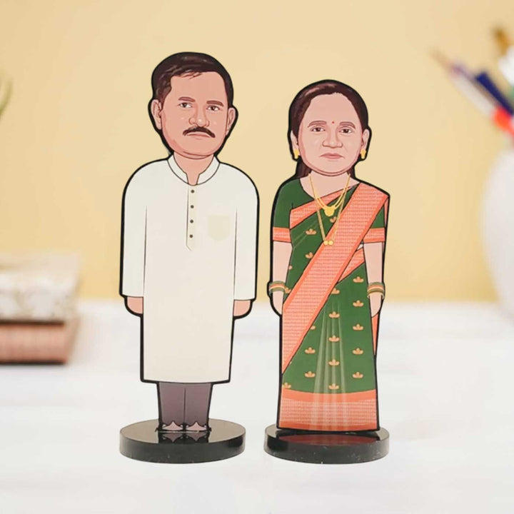 Photo Personalized Printed Acrylic Couples Full Length Cutout