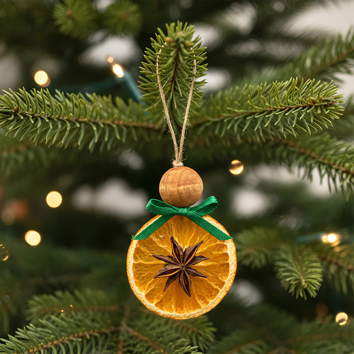 Handmade Orange Slice Hanging For Decoration