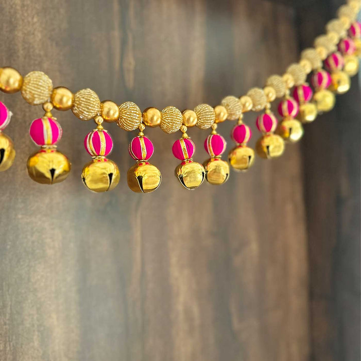 Handmade Moti & Ghungroo Toran For Festive Decor