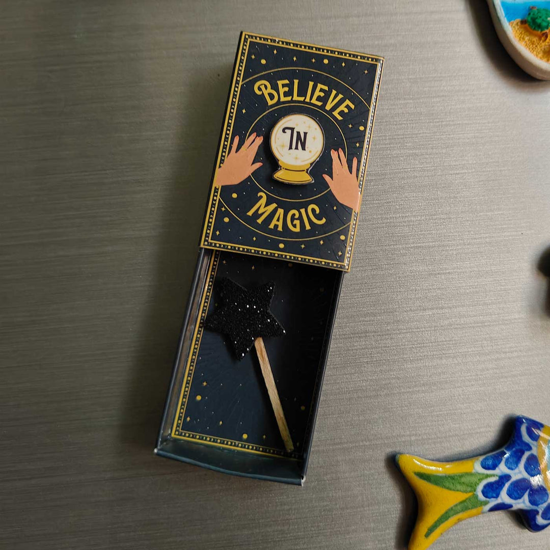 Believe in Magic Fridge Magnet