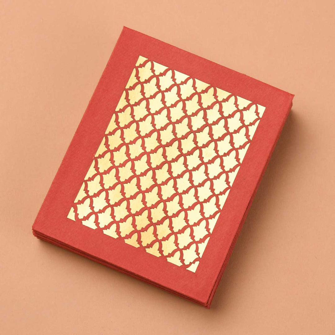 Handmade Naqsh Pocket Paper Envelopes | Set Of 10