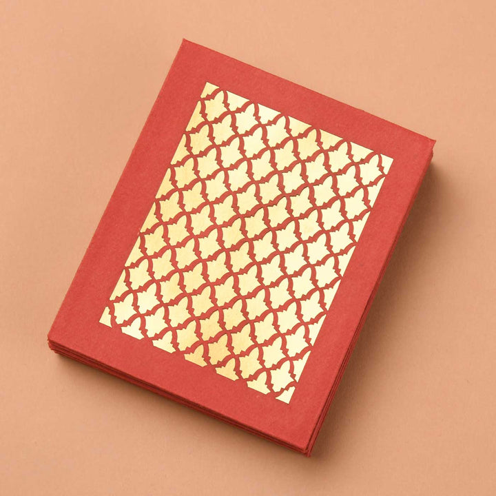 Handmade Naqsh Pocket Paper Envelopes | Set Of 10