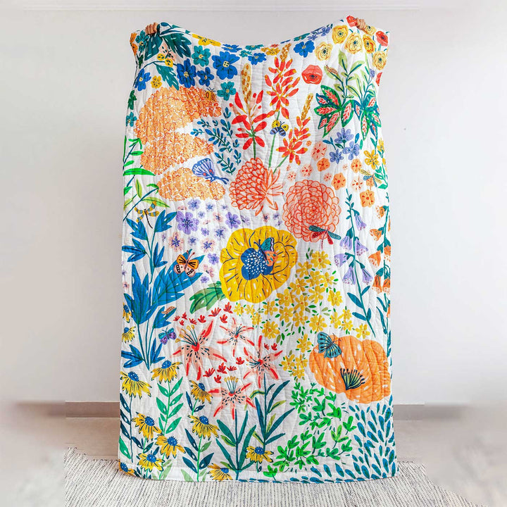 Personalized All The Wild Things Theme Cotton Quilt For Kids