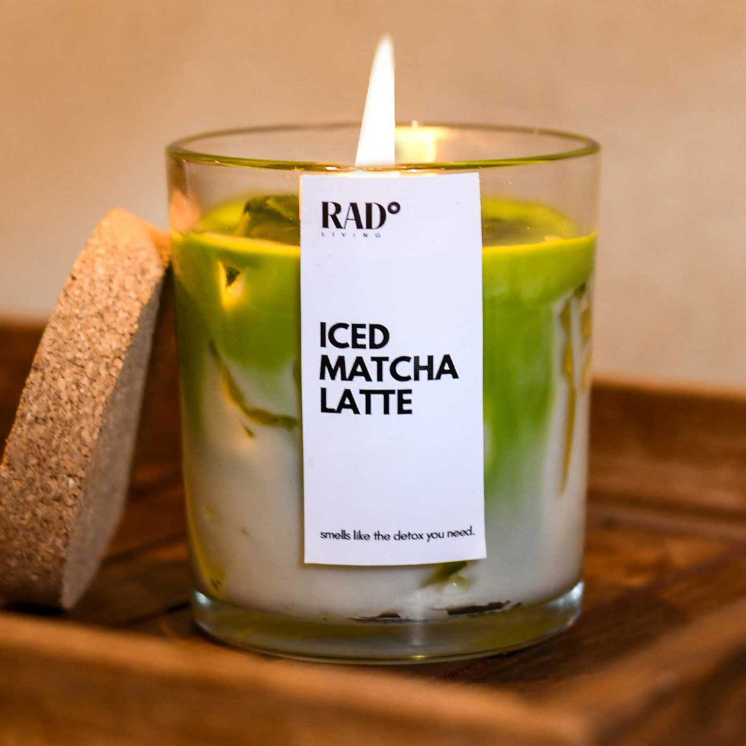 Hand Poured Iced Matcha Latte OG Scented Soy Wax Candle