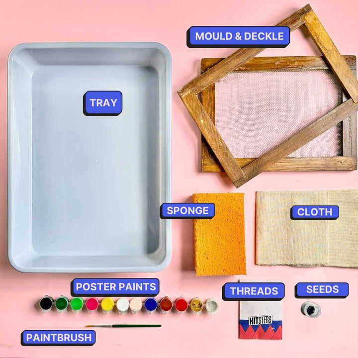 Handmade Paper Making DIY Kit