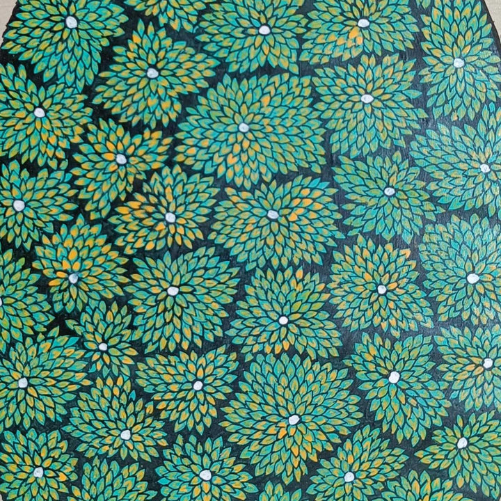 19 X 11 Inch | Handmade Tussar Silk Tree Of Life Painting