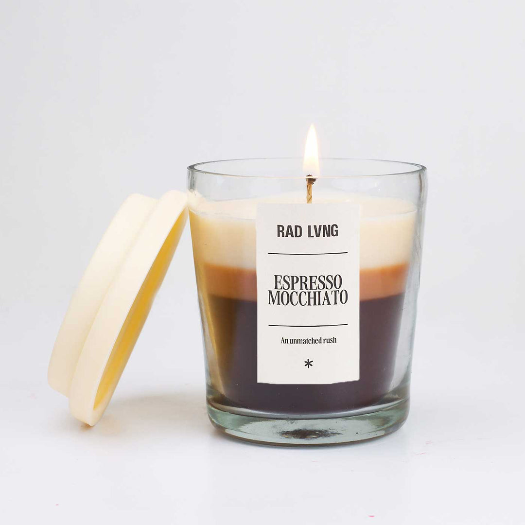 Hand Poured Espresso Mocchiato Grande Scented Soy Wax Candle