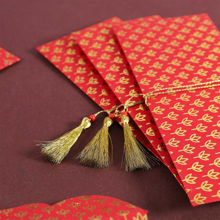 Personalized Handmade Bud Paper Envelopes | Set Of 10