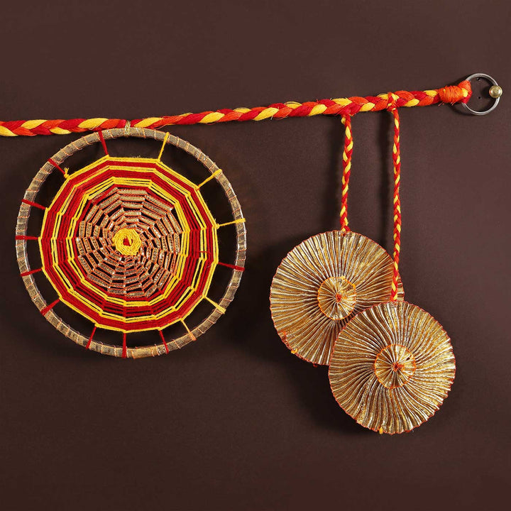 Handmade Swarn Moli Bandhanvar Toran