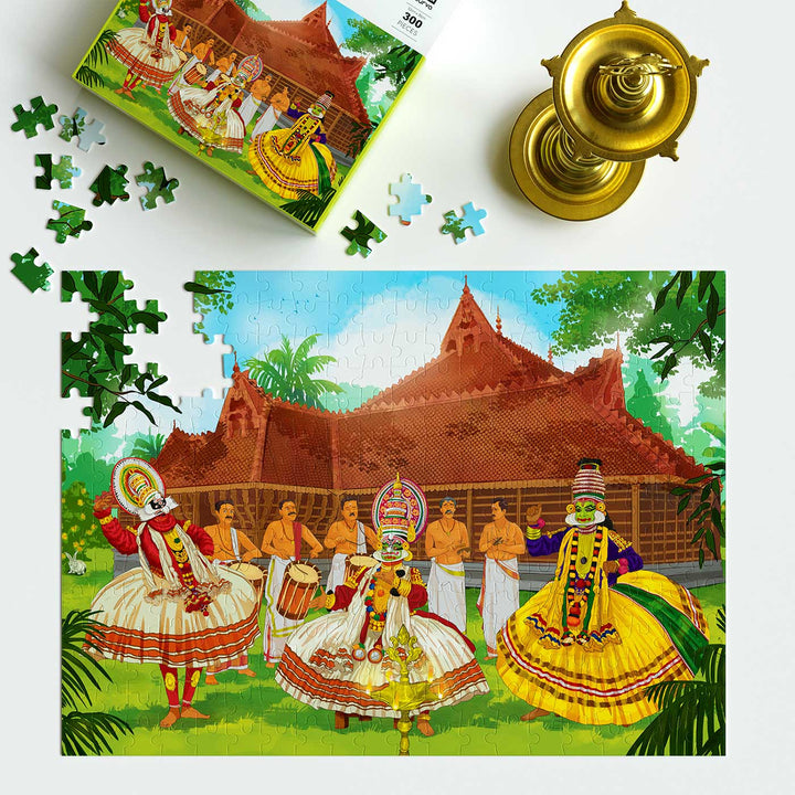 Kathakali | The Exuberant Indian Opera Culture Puzzle | 300 Pieces