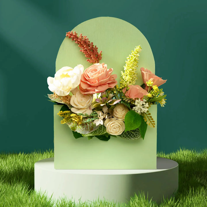 Handmade Noor e Rose Shola Flower Centerpiece