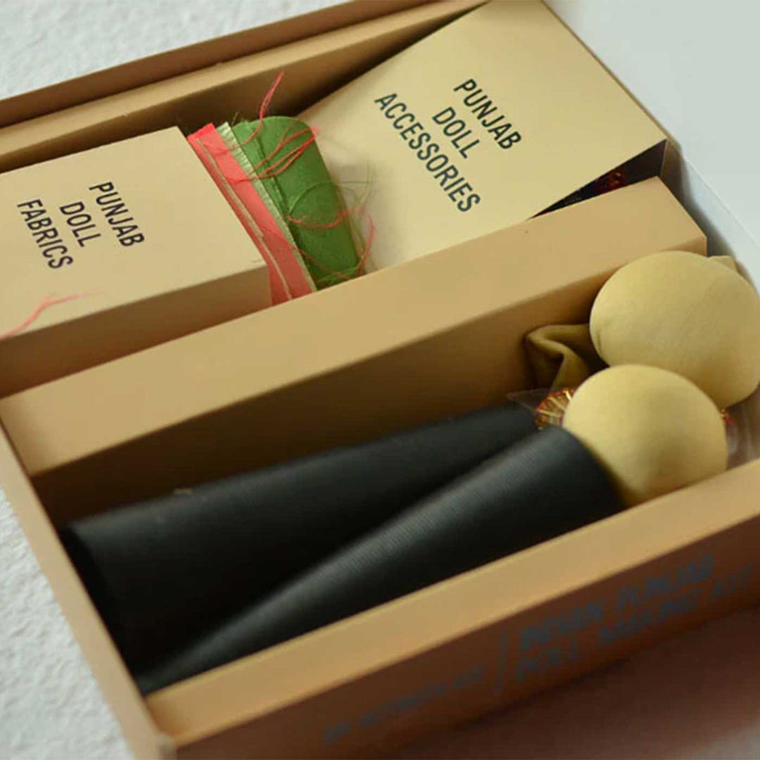 Punjabi Couple | Indian Traditional Doll DIY Kit
