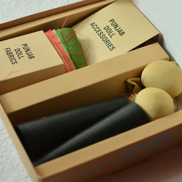 Punjabi Couple | Indian Traditional Doll DIY Kit
