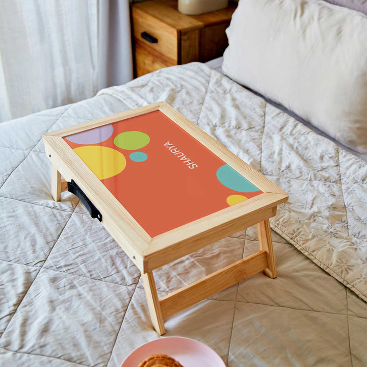 Personalized Zooboo Kids Theme Wooden Foldable Desk