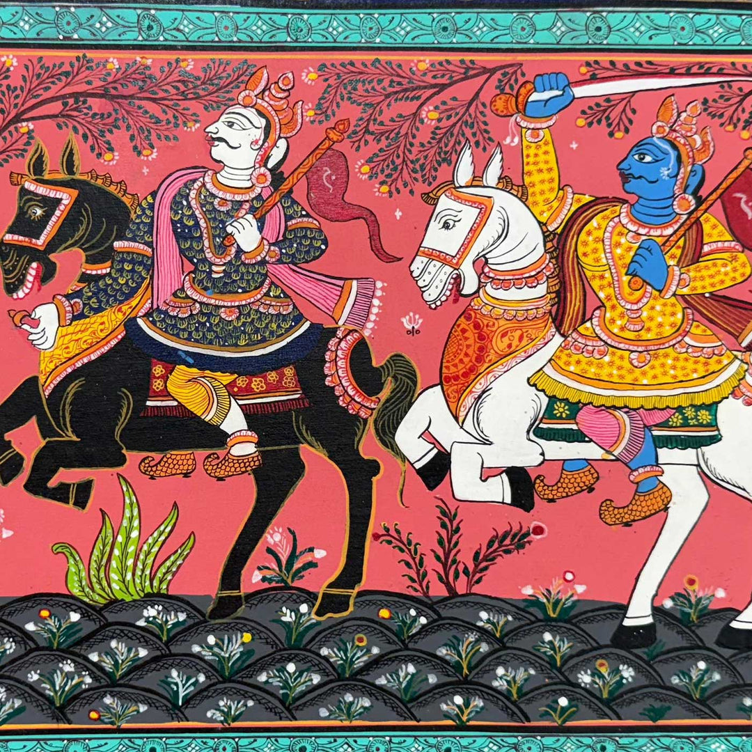 19 X 13 Inch | Handmade Canvas Kanchi Vijay Painting