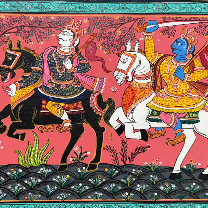 19 X 13 Inch | Handmade Canvas Kanchi Vijay Painting