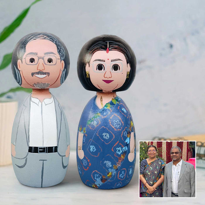 Photo Personalized Wooden Peggy Doll