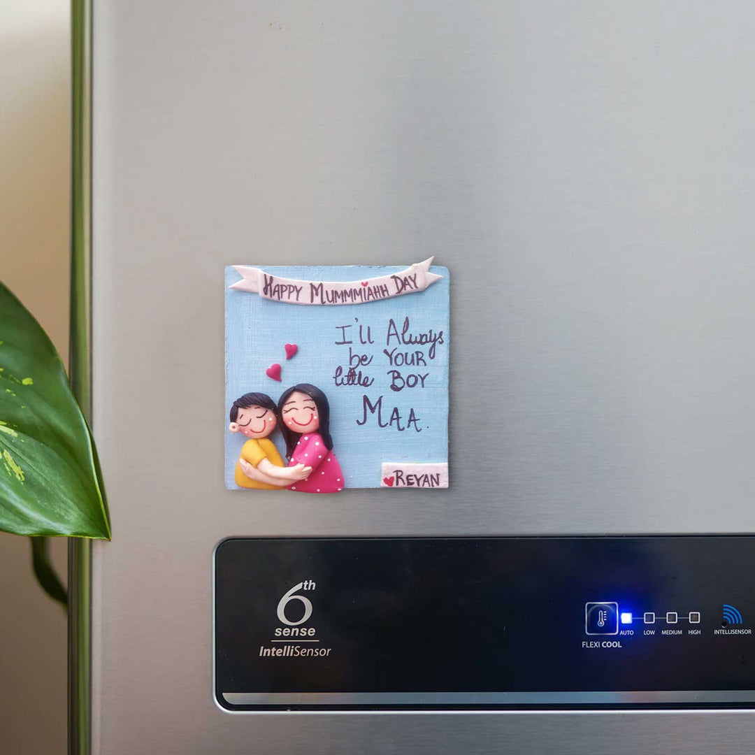 Personalized Handmade Mother's Day Theme MDF Wood Fridge Magnet For Mothers