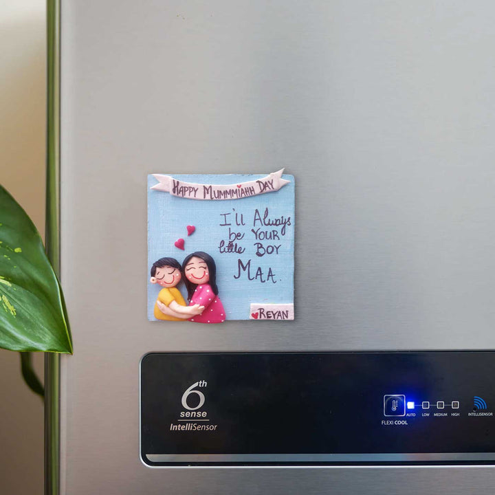 Personalized Handmade Mother's Day Theme MDF Wood Fridge Magnet For Mothers