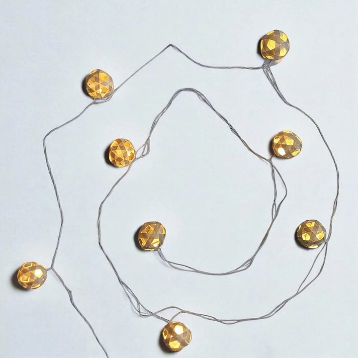 Star Full Moon Eco-Friendly Handmade Woven Bamboo LED Fairy Light