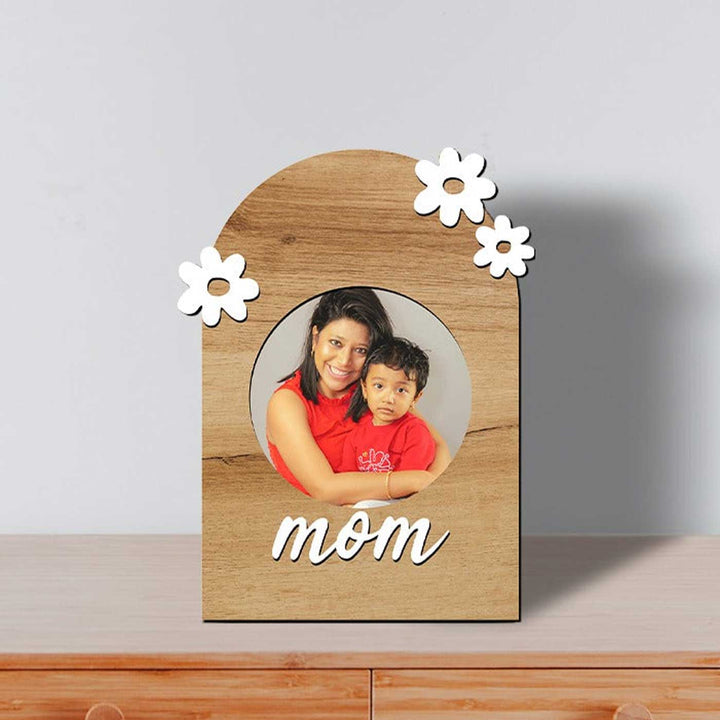 Photo Personalized Printed Arch Shaped Wooden Decorative Plaque