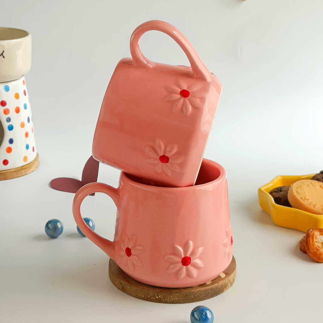 Handmade Daisy Dream Ceramic Mug