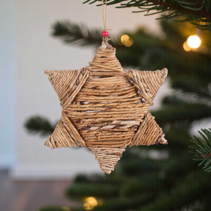 2 Pc | Handmade Banana Rope Stary Hanging