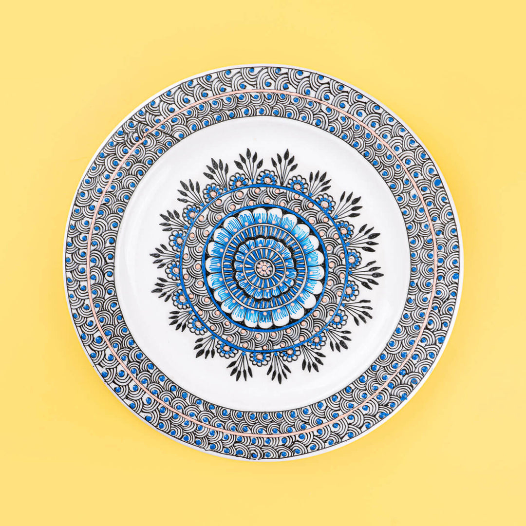 Handpainted Ceramic Wall Plate