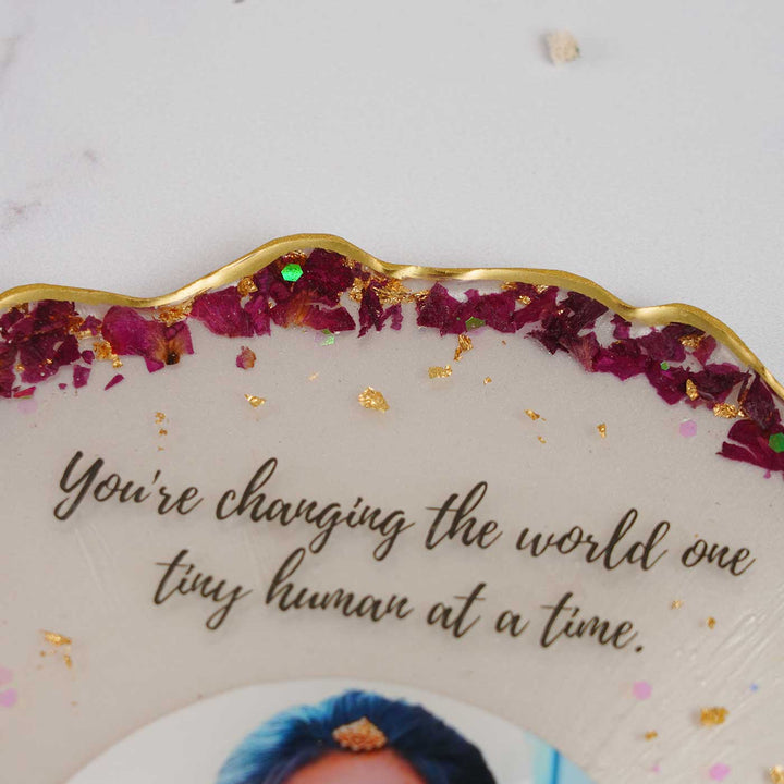 Photo Personalized Handmade Resin Decorative Plaque