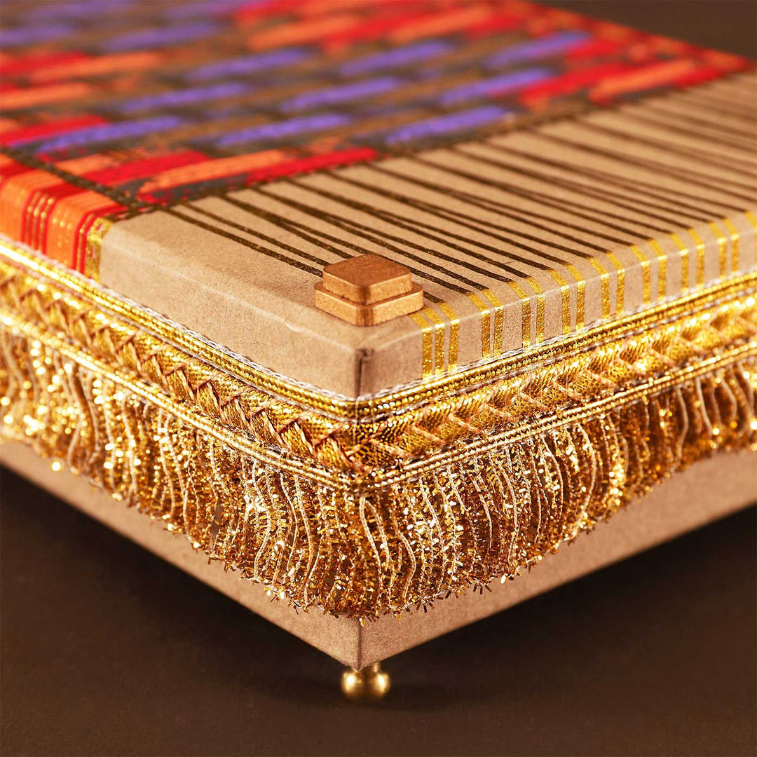 Handmade Khat Shaped Paper Gift Box