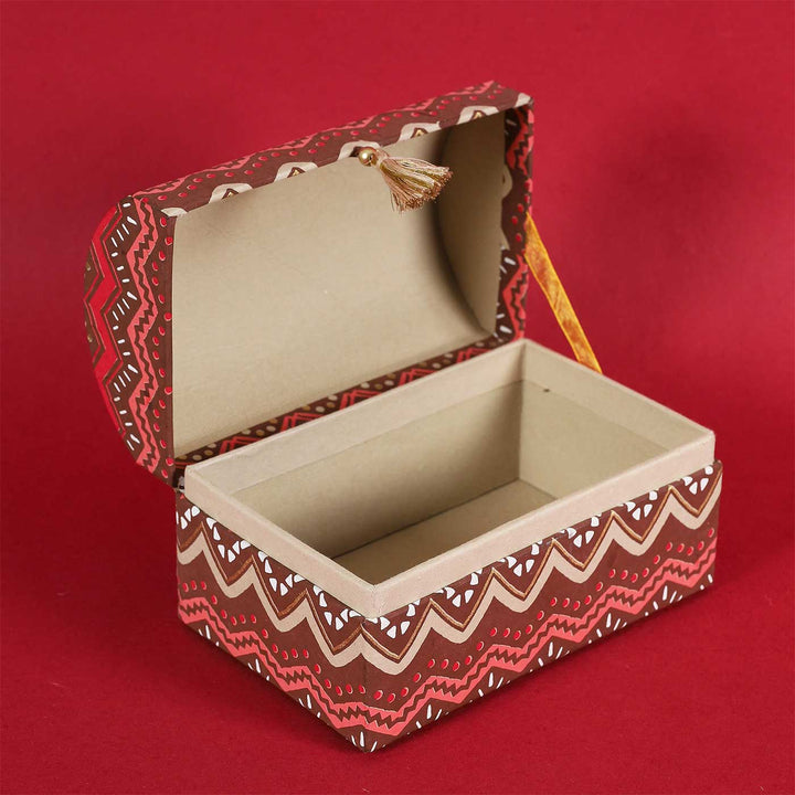 Handmade Block Story Design Sandook Paper Gift Box