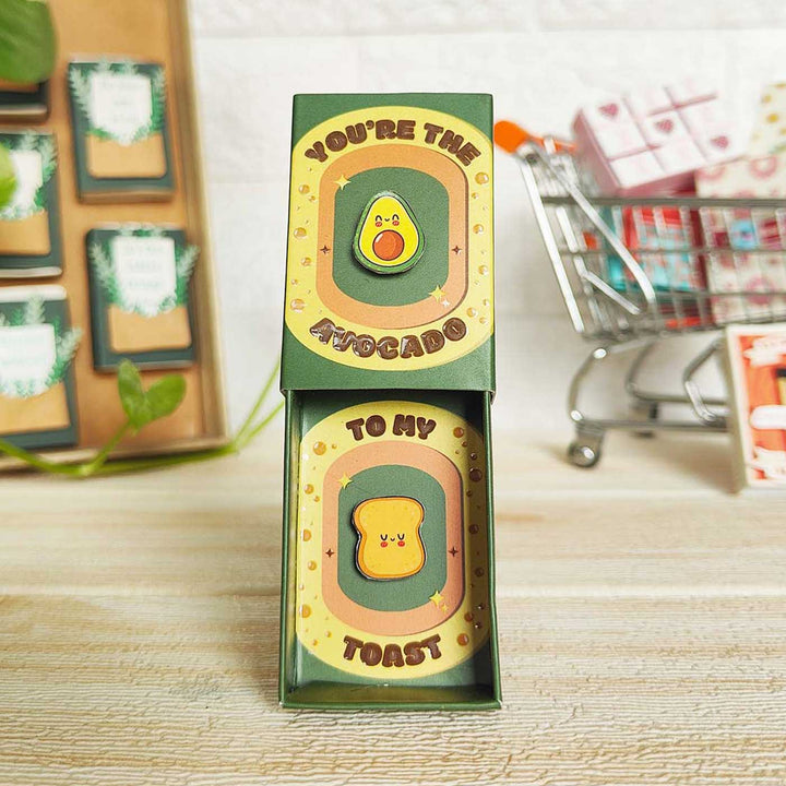 Avocado Vibes Fridge Magnet | Valentine’s Gifting