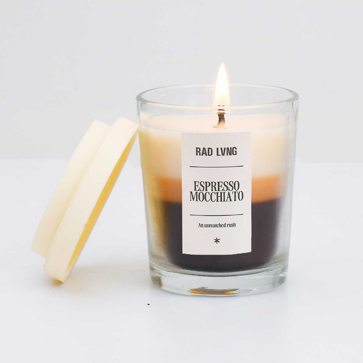 Hand Poured Espresso Mocchiato Petite Scented Soy Wax Candle