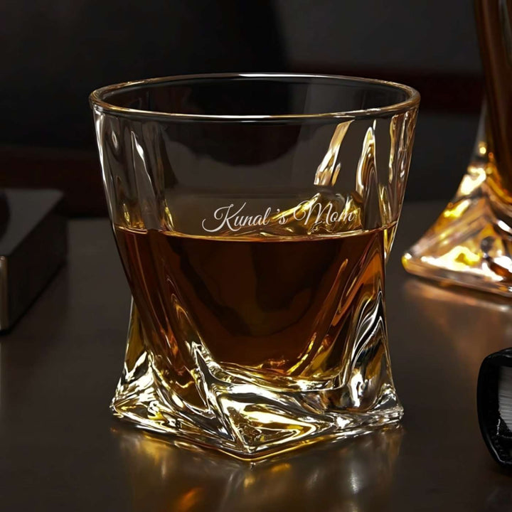 Personalized Engraved Whiskey Glass For Mothers | 310 ml