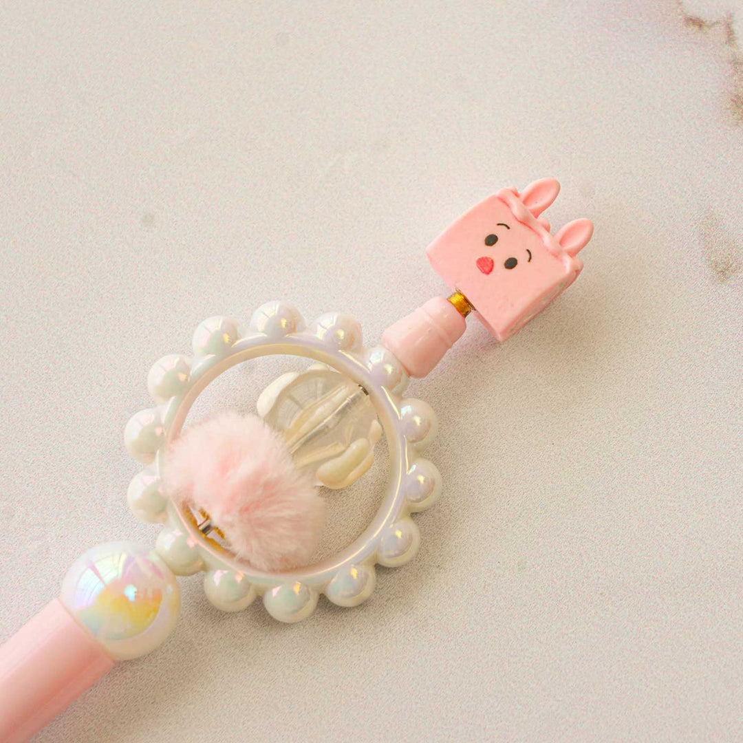 Cute Character "Rabbit" Topper Pen For Kids