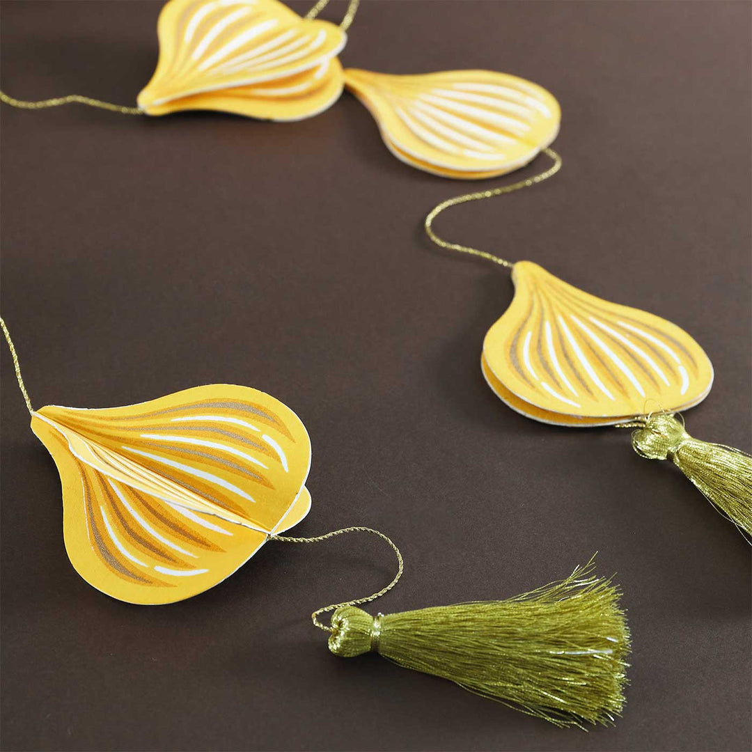 Handmade Modak Shaped Paper Hanging