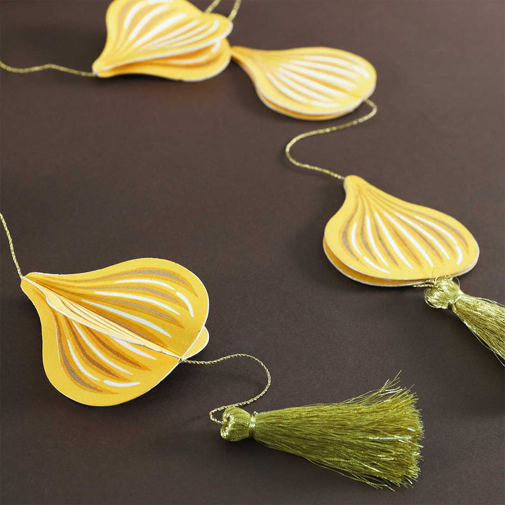 Handmade Modak Shaped Paper Hanging